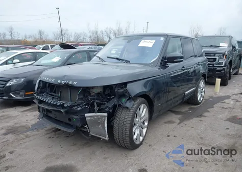 2017 Land Rover Range Rover 3.0L V6 Supercharged Hse z USA, uszkodzony, nr VIN SALGS2FV3HA358103